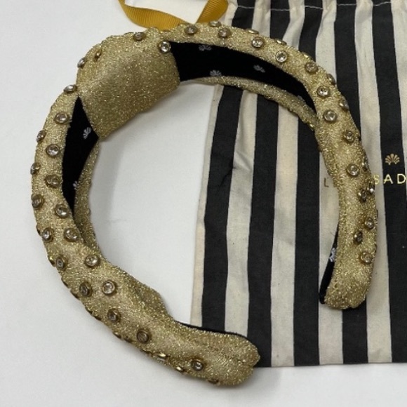 Lele Sadoughi x J. Crew Gold Headband - Picture 2 of 6
